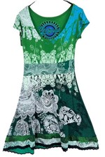 Abito A Maniche Corte Con