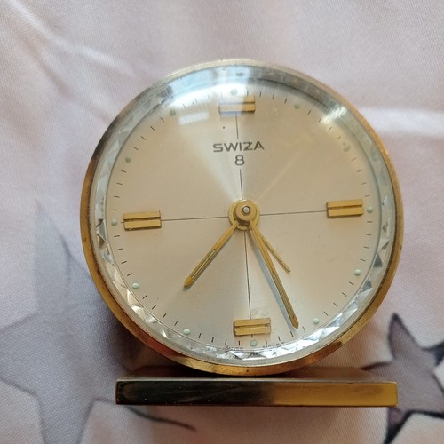 Swiza vintage alarm clock - swiza,