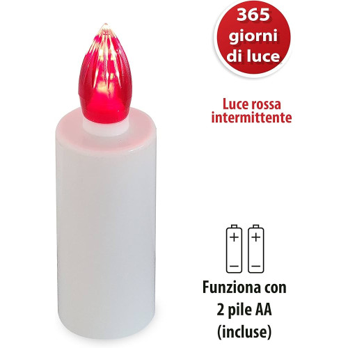 Lumino votivo batterie - lumino,