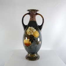 grande vaso in maiolica art