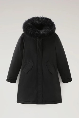 Woolrich woman long parka with - parka,