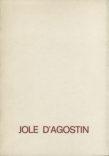 Jole agostin 1921 - jole, 1921-1981.