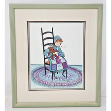 Sedia a dondolo P Buckley Moss