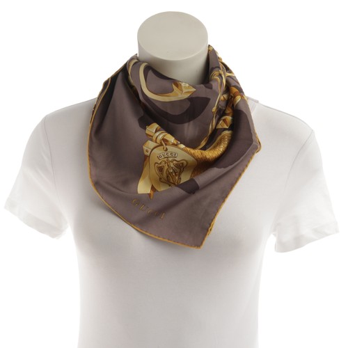 Gucci panno grigio giallo - gucci,