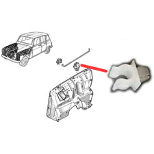 Clip fissaggio asta cofano