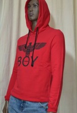 Felpa Boy London Rossa con
