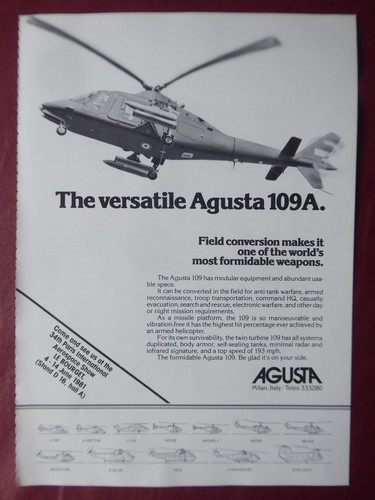 1981 pub agusta - agusta, helicoptere