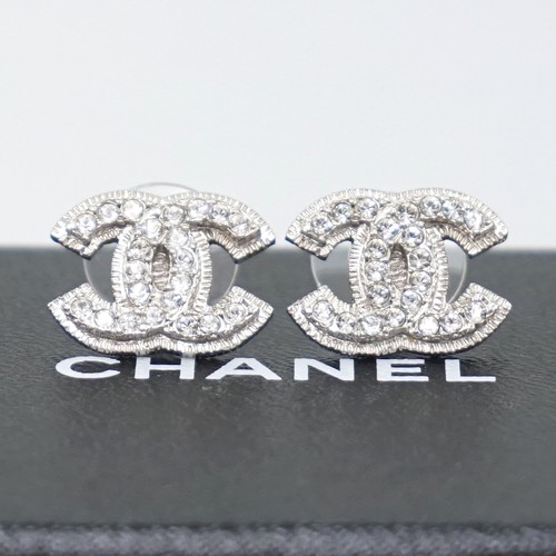 Chanel logos rhinestone - chanel,