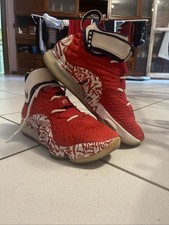 Nike LeBron 17 XVII Red Graffiti Remix