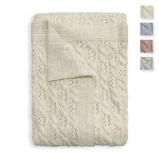 Copertina Neonato in mano lana