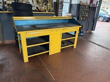 BANCO DA LAVORO IN METALLO     Largo 200 Alto 110 Profondo 70