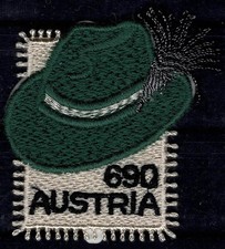 2018 AUSTRIA CAPPELLO STIRIA FRANCOBOLLO IN FELTRO 1 V. MNH MF133051