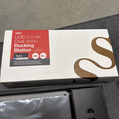 Siig usb doppia docking - 4k,