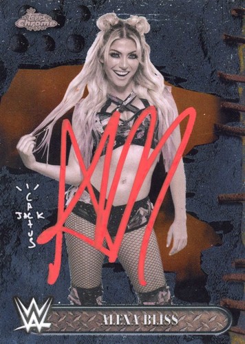Alexa bliss signed - alexa, wwe