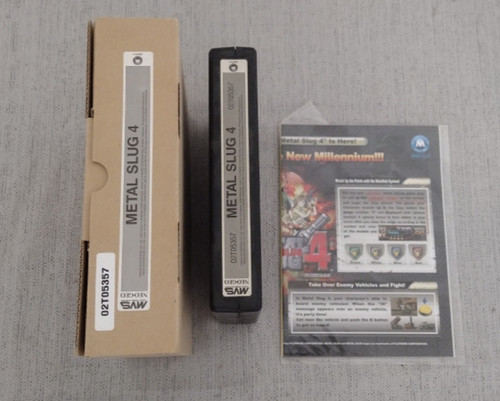 Kit completo metal slug neo - slug, 4