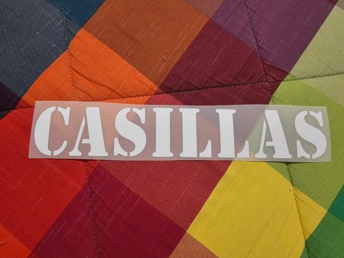 Nome per maglia casillas real - casillas,