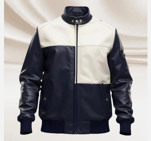 Giacca biker uomo blu navy - , e