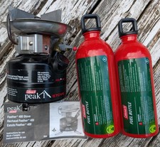Stufa da campeggio Coleman Peak 1 piuma 400 + due bottiglie carburante