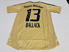Maglia Michael Ballack autografata firmata FC Buyern Monaco Beckett certificata