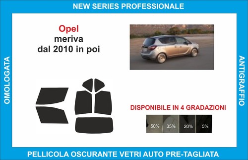 Pellicole oscuranti vetri opel - vetri,