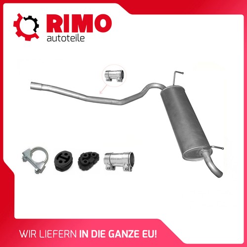 Silenziatore fiat panda - silenziatore,