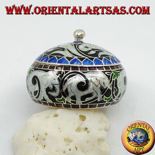Scatolina argento 925 con - argento, 925‰