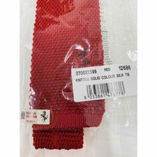 Cravatta maglia Ferrari rossa