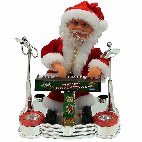 Babbo natale musicale animato - babbo,