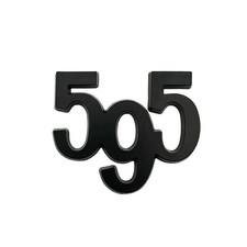 EMBLEMA 595 ABARTH LOGO BADGE