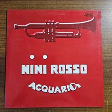 NINI ROSSO - ACQUARIO - ITALIA 1975 LP prima stampa