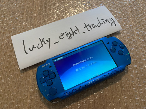 Console psp 3000 blu vibrante - psp,