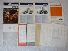 4 depliant Fiat-Allis