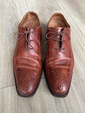 Scarpe Designer Uomo Italiano CAMPANILE Taglia 9 Lacciate