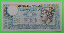 ITALIA, 500 LIRE, P#94, 1974