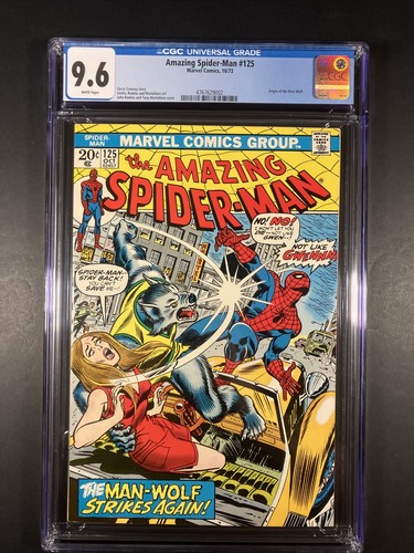 Amazing spider man 125 - amazing, cgc