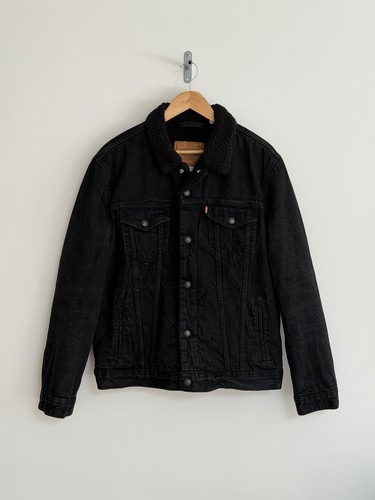 Levi sherpa trucker giacca - trucker,