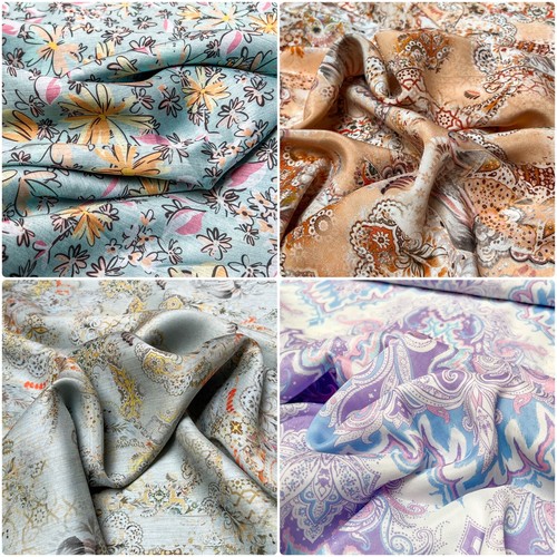 Seta effetto chiffon