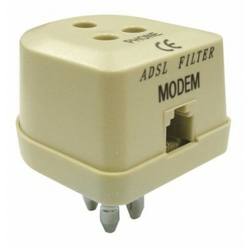 Filtro adsl con - adsl, spina