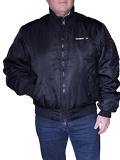 Bel Giubbotto Bomber Army Nero