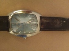 OROLOGIO CHRONOTETECH 2039M UNISEX QUADRANTE AZZURRO FUNZIONANTE