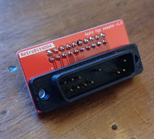 Apple iigs iic - floppy, adapter