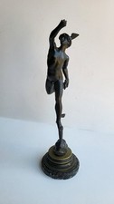 Statua In Bronzo Mercurio Jean