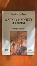 La storia La società Gli Uomini 2 - Gabriele De Rosa - Minerva italica