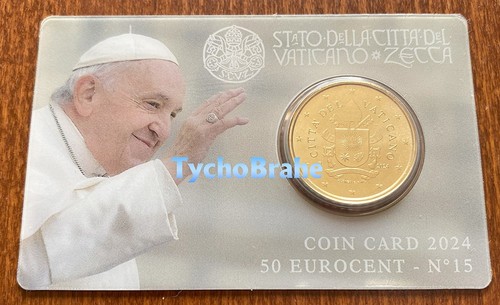 Coin card 2024 vaticano - card, 50