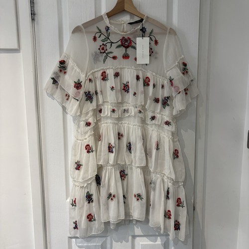 Abito zara rosso bianco - rosso, a