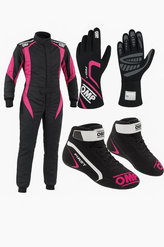 Tuta corsa kart kit - go,
