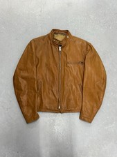 70s Schott Brown Leather Cafe