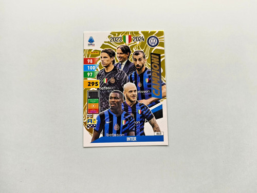 Card campioni inter 463 - card,
