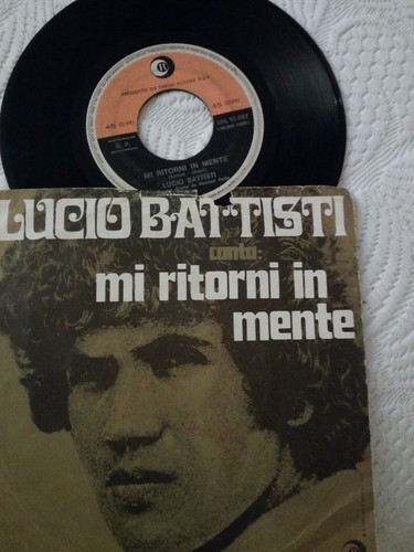 Lucio battisti 45giri - lucio,