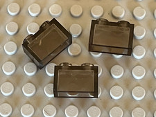 3 x LEGO brick 1 x 2 Smoke ref